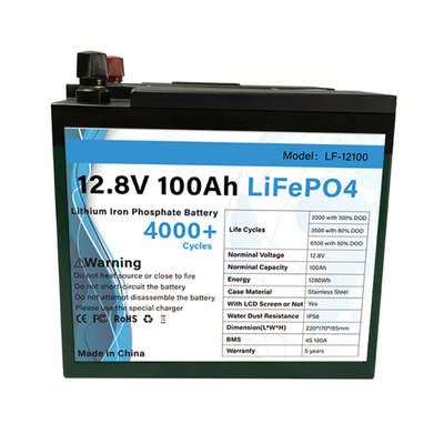 Solar Energy貯蔵のための12V 100A LiFePO4電池のパック